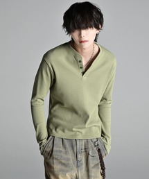 ADRER（アドラー）の「Thermal long sleeve tee  / サーマルロングスリーブT（Tシャツ/カットソー）」