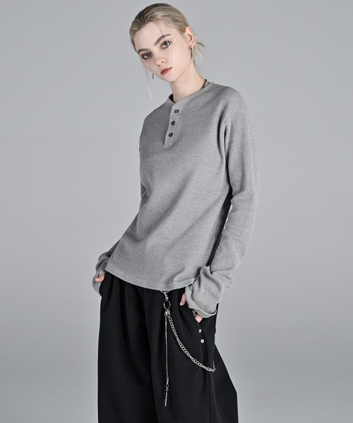 セール】Thermal long sleeve tee / サーマルロングスリーブT（Tシャツ
