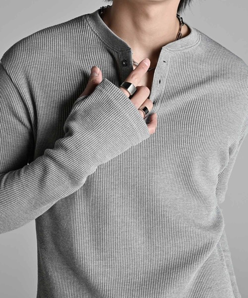 ADRER（アドラー）の「Thermal long sleeve tee / サーマルロング