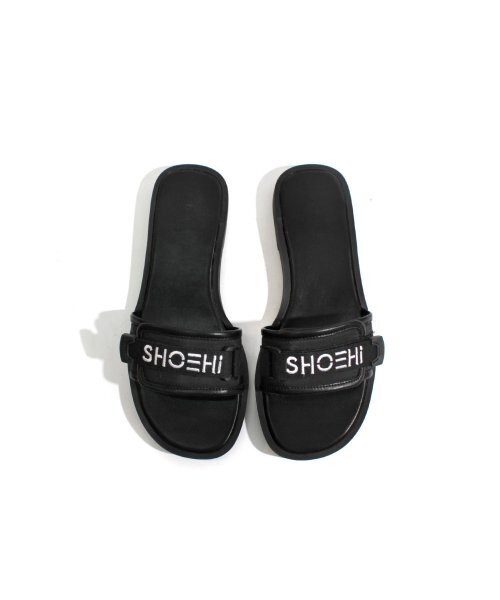SHOEHI(シューハイ)の「マリーズベルクロストラップミュール S1218(2Colors)(サンダル・レディース・ブラック/アイボリー・25cm/22.5cm/23cm/23.5cm/24cm/24.5cm)」の9枚目の写真