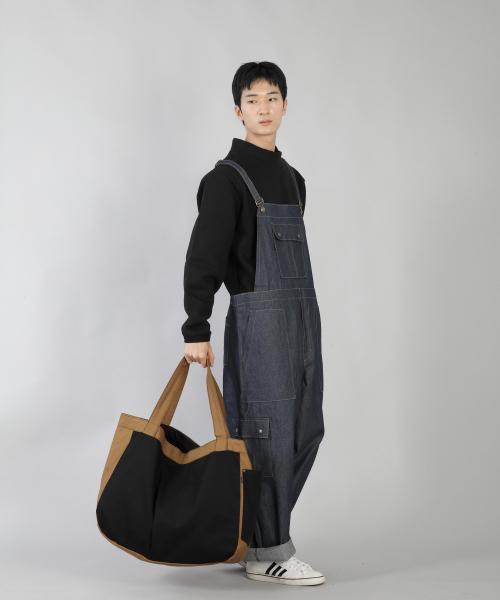 SAINTCREW(セントクルー)の「ジャイアントバルクエコバッグ GBE-156 キャメルブラック(エコバッグ/サブバッグ・メンズ・その他・FREE)」の6枚目の写真