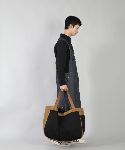 SAINTCREW(セントクルー)の「ジャイアントバルクエコバッグ GBE-156 キャメルブラック(エコバッグ/サブバッグ・メンズ・その他・FREE)」の8枚目の写真