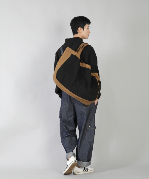 SAINTCREW(セントクルー)の「ジャイアントバルクエコバッグ GBE-156 キャメルブラック(エコバッグ/サブバッグ・メンズ・その他・FREE)」の11枚目の写真