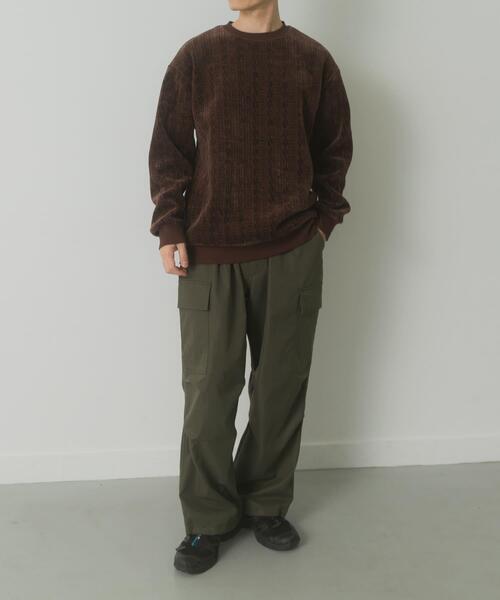 ITEMS URBANRESEARCH(アイテムズ アーバンリサーチ)の「発熱機能ケーブル柄カットモールトップス(その他トップス・メンズ・ホワイト/グレー・MEDIUM/LARGE)」の14枚目の写真