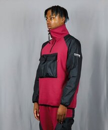 CODE I'M（コードアイエム）の「タンチャンポケットメモリーコンビナグランアノラックバーガンディ（ナイロンジャケット）」