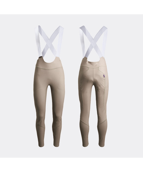 Slim Bib Long Tights 894 Men's [Beige]