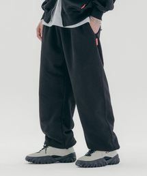 PSSHOPPER（ピーエスショッパ）の「Washed Wide Jogger Pants [Black]（スウェットパンツ）」