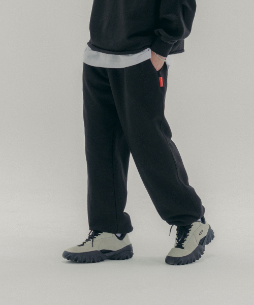 PSSHOPPER（ピーエスショッパ）の「ウォッシングワイドジョガーパンツ[ブラック]（スウェットパンツ・メンズ・その他・MEDIUM/LARGE/X-LARGE）」の3枚目の写真