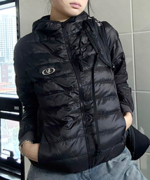 FUZZY SCAN（ファジスキャン）の「Lightweight hooded puffer padding（ダウンジャケット/コート）」