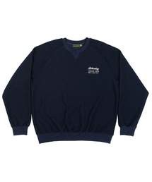 Leisure Reverse Terry Raglan Sweatshirt (Unisex) - Navy