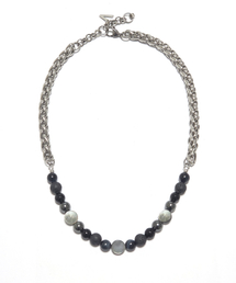 VLACK VEAST（ブラック ビースト）の「ファイブジェムストーンチェーンネックレス _ JW4515（ネックレス）」