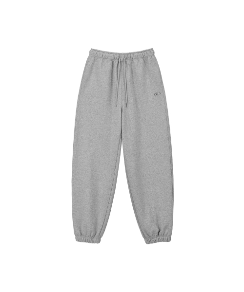 BORN TO WIN（ボーントゥウィン）の「W SEMI WIDE SWEAT JOGGER PANTS [MELANGE GREY]（スウェットパンツ・レディース・その他・1/2）」の2枚目の写真