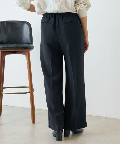 BEARDSLEY（ビアズリー）の「ダブルジョーゼットパンツ（その他パンツ・レディース・ブラック・FREE）」の4枚目の写真