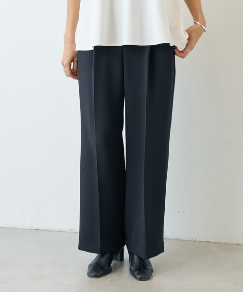 BEARDSLEY（ビアズリー）の「ダブルジョーゼットパンツ（その他パンツ・レディース・ブラック・FREE）」の8枚目の写真