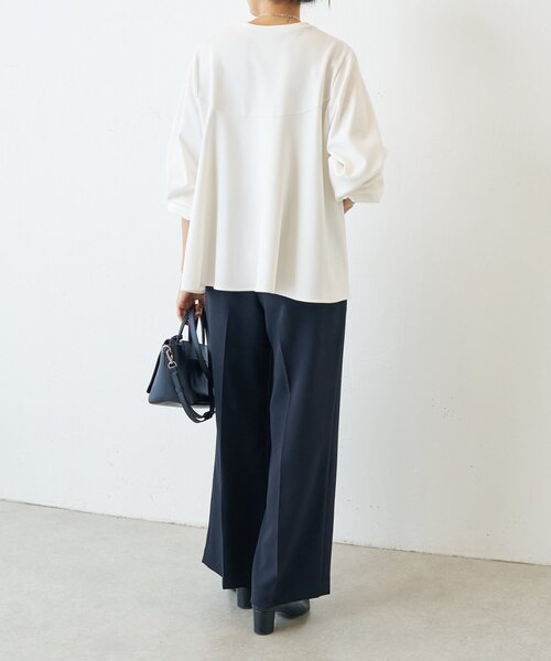 BEARDSLEY（ビアズリー）の「ダブルジョーゼットパンツ（その他パンツ・レディース・ブラック・FREE）」の10枚目の写真