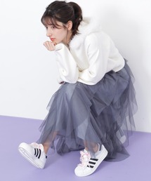 JILL by JILL STUART | 縦ラッフルチュールスカート(スカート)