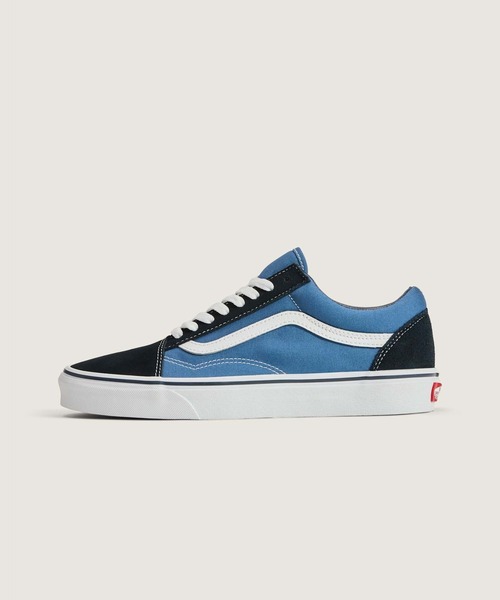 VANS(バンズ)の「オールドスクール / U OLD SKOOL VN000D3HNVY1(スニーカー・メンズ・ネイビー・4/6/5.5/5/4.5/6.5/7/7.5/8/8.5/9/9.5/10/11/11.5/12)」の1枚目の写真