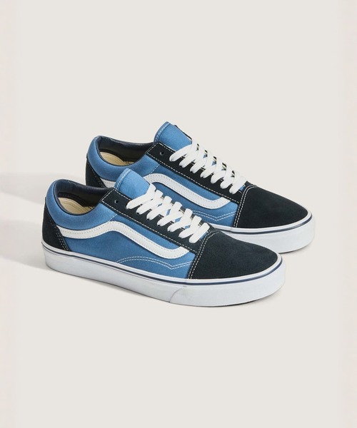 VANS(バンズ)の「オールドスクール / U OLD SKOOL VN000D3HNVY1(スニーカー・メンズ・ネイビー・4/6/5.5/5/4.5/6.5/7/7.5/8/8.5/9/9.5/10/11/11.5/12)」の2枚目の写真