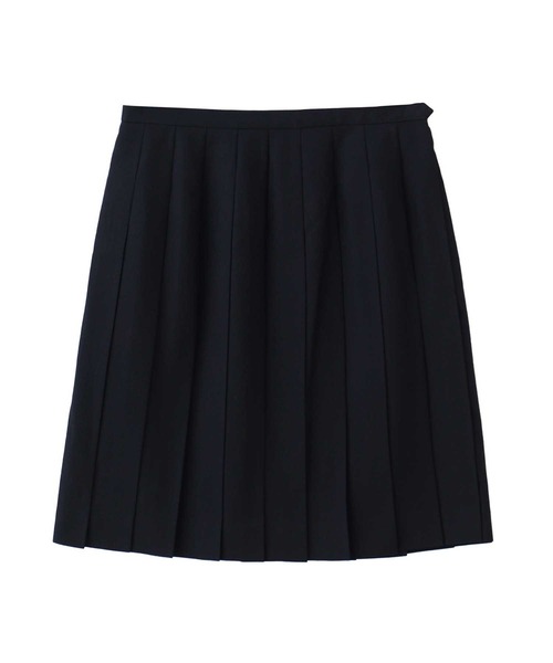 EASTBOY(イーストボーイ)の「スカート 無地 48cm丈 ウォッシャブル 女子 制服 学生服 中学生 高校生 スクール 入学式 卒業式(スカート・キッズ・ネイビー/チャコール/ライトグレー・13号/11号/9号/7号)」の3枚目の写真