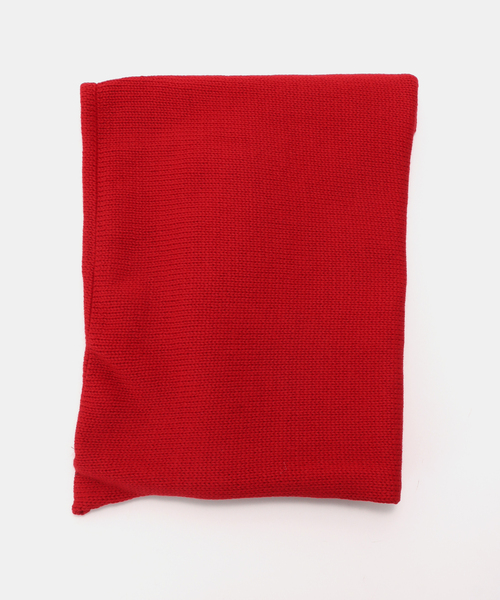 FRAMeWORK(フレームワーク)の「HIGHLAND2000 BIG SCARF MERINO WOOL(マフラー・レディース・レッド/ホワイト系その他/グレー・FREE)」の3枚目の写真