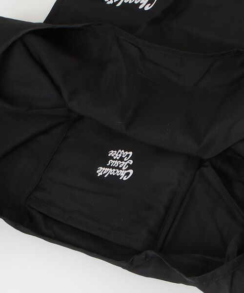 Chocolate Jesus Coffee(チョコレートジーザスコーヒー)の「COFFEE LOGO PACKABLE TOTE BAG(トートバッグ・メンズ・ブラック/オリーブ・FREE)」の9枚目の写真