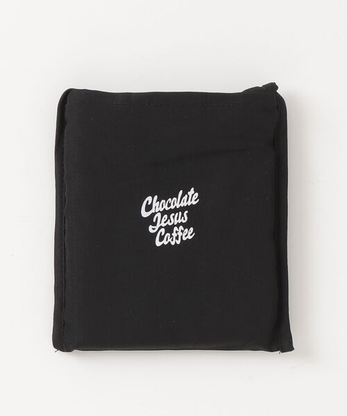 Chocolate Jesus Coffee(チョコレートジーザスコーヒー)の「COFFEE LOGO PACKABLE TOTE BAG(トートバッグ・メンズ・ブラック/オリーブ・FREE)」の10枚目の写真
