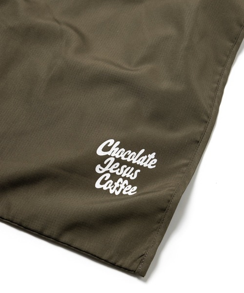 Chocolate Jesus Coffee(チョコレートジーザスコーヒー)の「COFFEE LOGO PACKABLE TOTE BAG(トートバッグ・メンズ・ブラック/オリーブ・FREE)」の3枚目の写真