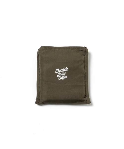 Chocolate Jesus Coffee(チョコレートジーザスコーヒー)の「COFFEE LOGO PACKABLE TOTE BAG(トートバッグ・メンズ・ブラック/オリーブ・FREE)」の6枚目の写真