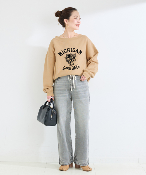 SCREEN STARS（スクリーンスターズ）の「ウォッシャブル / SCREEN STARS / スクリーンスターズ 別注 スウェット（スウェット・レディース・チャコールグレー/ブラック/ブラウン・FREE）」の4枚目の写真