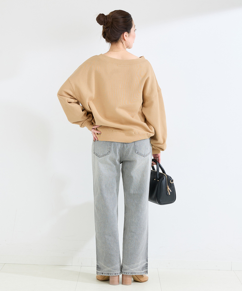 SCREEN STARS（スクリーンスターズ）の「ウォッシャブル / SCREEN STARS / スクリーンスターズ 別注 スウェット（スウェット・レディース・チャコールグレー/ブラック/ブラウン・FREE）」の6枚目の写真