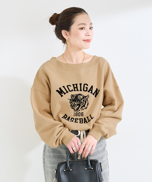 SCREEN STARS（スクリーンスターズ）の「ウォッシャブル / SCREEN STARS / スクリーンスターズ 別注 スウェット（スウェット・レディース・チャコールグレー/ブラック/ブラウン・FREE）」の7枚目の写真