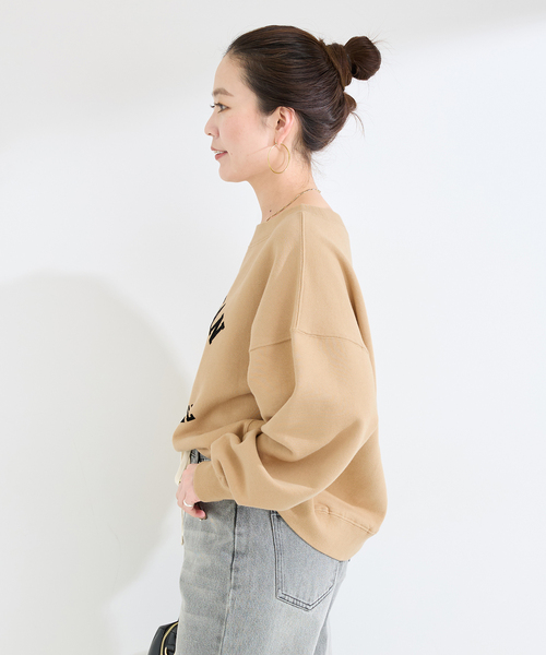 SCREEN STARS（スクリーンスターズ）の「ウォッシャブル / SCREEN STARS / スクリーンスターズ 別注 スウェット（スウェット・レディース・チャコールグレー/ブラック/ブラウン・FREE）」の8枚目の写真