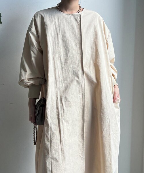 DouDou（ドゥドゥ）の「袖リブライトコート（その他アウター・レディース・ブラック/キャメル/ベージュ・FREE）」の21枚目の写真