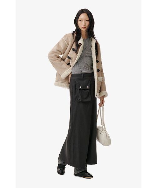 320SHOWROOM(320ショールーム)の「1Cargo Pocket Long Skirt Charcoal(スカート・レディース・その他・MEDIUM)」の7枚目の写真