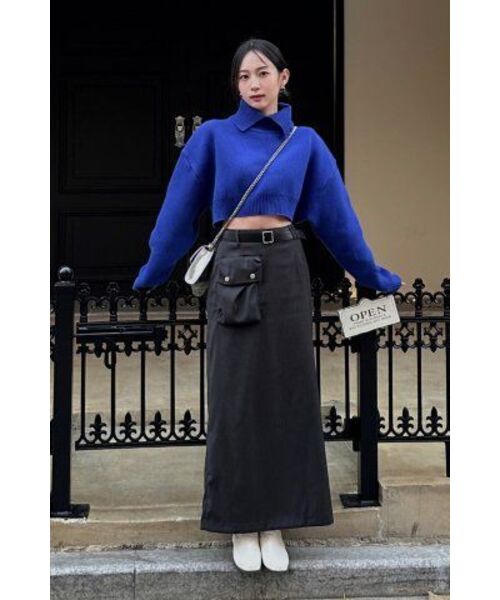 320SHOWROOM(320ショールーム)の「1Cargo Pocket Long Skirt Charcoal(スカート・レディース・その他・MEDIUM)」の9枚目の写真