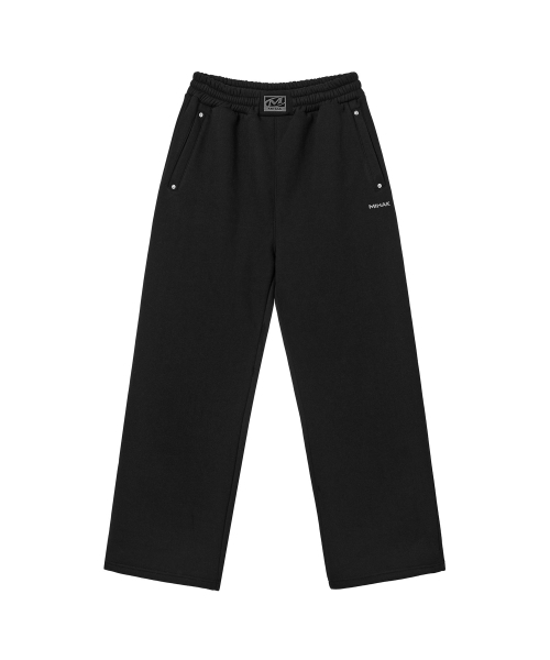 MIHAK（ミハク）の「メタルプレート裏起毛スウェットパンツ（ブラック）（スウェットパンツ・メンズ・その他・1/2/3）」の8枚目の写真