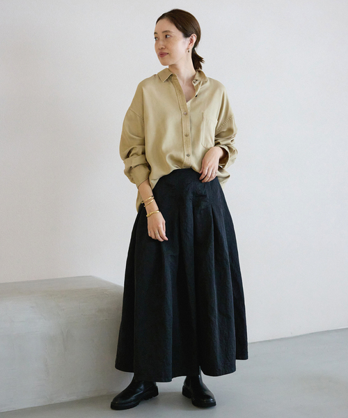 SLOBE IENA（スローブイエナ）の「《WEB限定/追加5》SLOBE IENA サイドゴアブーツ（ブーツ・レディース・ブラック・38）」の19枚目の写真