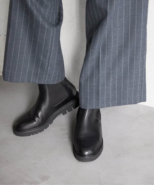 SLOBE IENA（スローブイエナ）の「《WEB限定/追加5》SLOBE IENA サイドゴアブーツ（ブーツ・レディース・ブラック・38）」の3枚目の写真