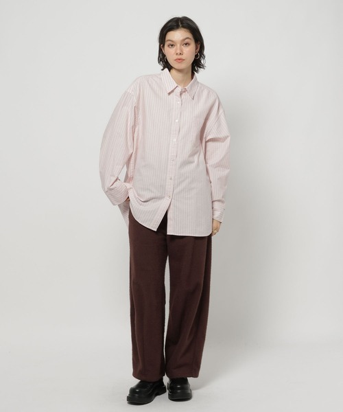 niko and...(ニコアンド)の「フワフワフェザースウェットパンツ(スウェットパンツ・レディース・アイボリー/ダークブラウン/ライトグレー・FREE)」の12枚目の写真