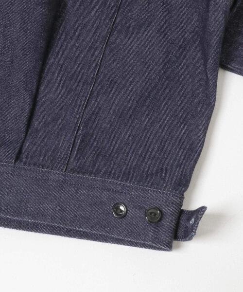 URBAN RESEARCH ROSSO WOMEN（アーバンリサーチ　ロッソ）の「『別注』Lee101×ROSSO　NOCOLLAR SHORT JACKET（デニムジャケット・レディース・インディゴブルー/ワンウォッシュ・SHORT）」の7枚目の写真