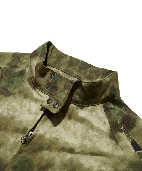 BROWNBREATH（ブラウンブレス）の「B PATTERN TRACK JACKET - KHAKI（ナイロンジャケット・レディース・その他・M/L/XL）」の3枚目の写真