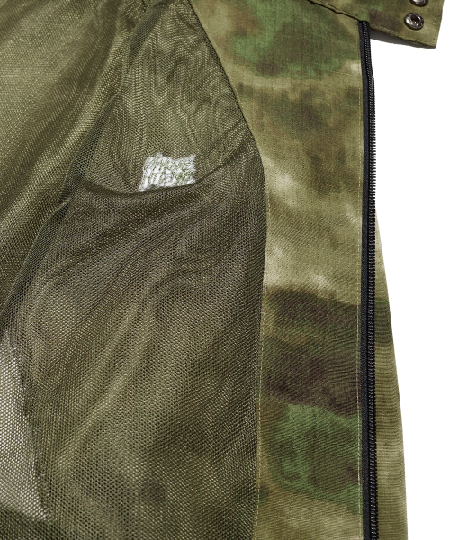 BROWNBREATH（ブラウンブレス）の「B PATTERN TRACK JACKET - KHAKI（ナイロンジャケット・レディース・その他・M/L/XL）」の4枚目の写真