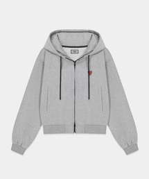 VANDA（バンダ）の「メランジグレー ハイネック フードパーカー（パーカー）」