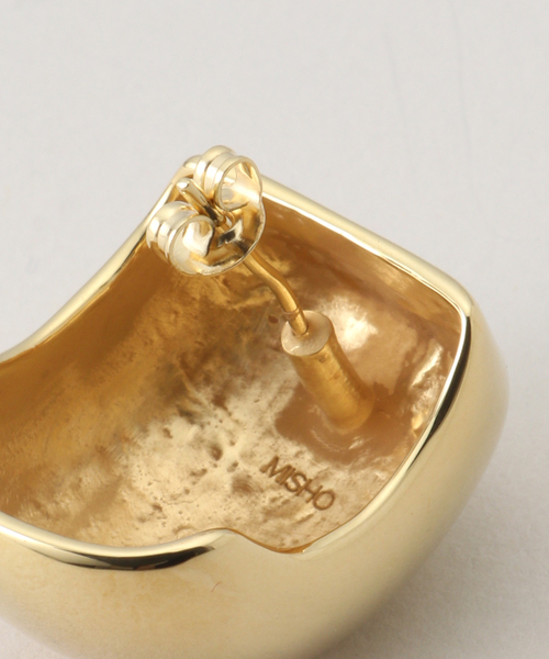 IENA(イエナ)の「MISHO/ミショー Pebble Studs Pierce ピアス(両耳) XE04(ピアス(両耳用)・レディース・ゴールド・FREE)」の2枚目の写真