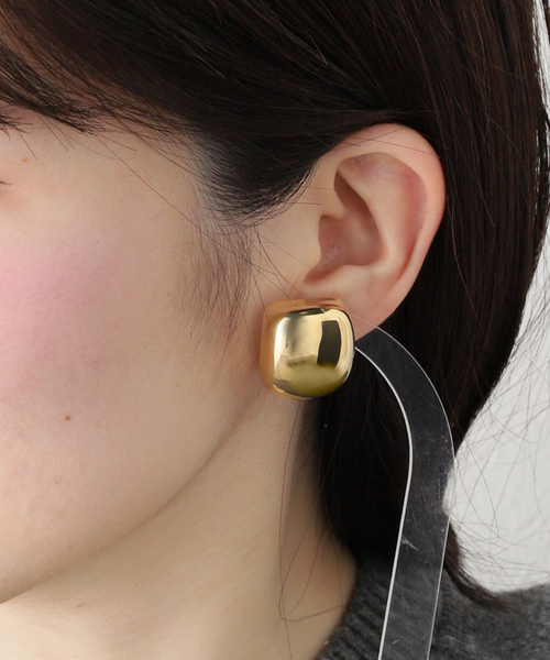 IENA(イエナ)の「MISHO/ミショー Pebble Studs Pierce ピアス(両耳) XE04(ピアス(両耳用)・レディース・ゴールド・FREE)」の8枚目の写真
