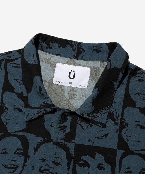ISTKUNST（イストクンスト）の「SMILEY FACE HALF SHIRTS_BLACK(IK2DMMW361A)（シャツ/ブラウス・レディース・ブラック・M/L）」の3枚目の写真