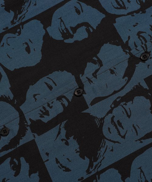 ISTKUNST（イストクンスト）の「SMILEY FACE HALF SHIRTS_BLACK(IK2DMMW361A)（シャツ/ブラウス・レディース・ブラック・M/L）」の4枚目の写真
