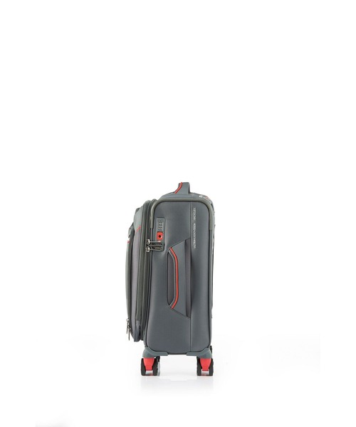 AMERICAN TOURISTER(アメリカンツーリスター)の「アメリカンツーリスター APPLITE 4 ECO スピナー55/20 エキスパンダーTSA グレー/レッド(スーツケース/キャリーバッグ・メンズ・グレー系その他・S)」の3枚目の写真