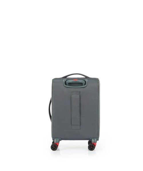 AMERICAN TOURISTER(アメリカンツーリスター)の「アメリカンツーリスター APPLITE 4 ECO スピナー55/20 エキスパンダーTSA グレー/レッド(スーツケース/キャリーバッグ・メンズ・グレー系その他・S)」の4枚目の写真