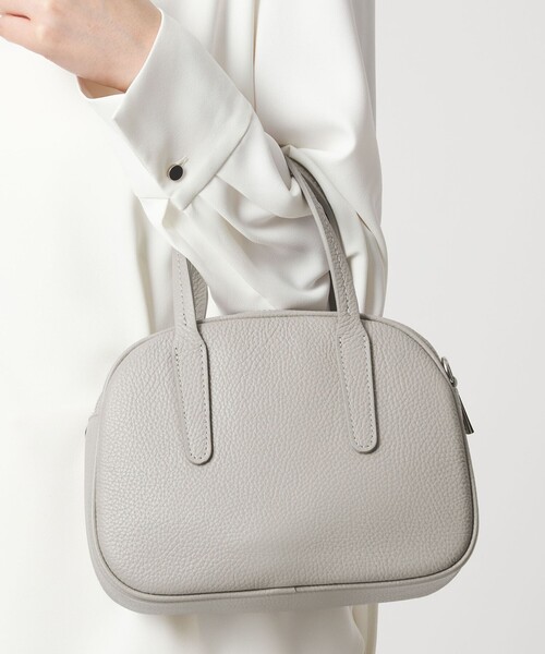 MARCO BIANCHINI(マルコビアンチーニ)の「<MARCO BIANCHINI>ボストンバッグ(ショルダーバッグ・レディース・ライトグレー/ダークブラウン/ブラック・FREE)」の8枚目の写真